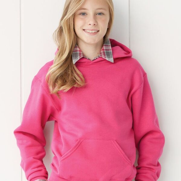 Youth NuBlend® Hooded Sweatshirt Thumbnail